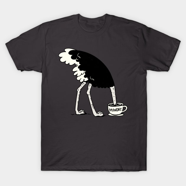 monday bird T-Shirt by ppmid